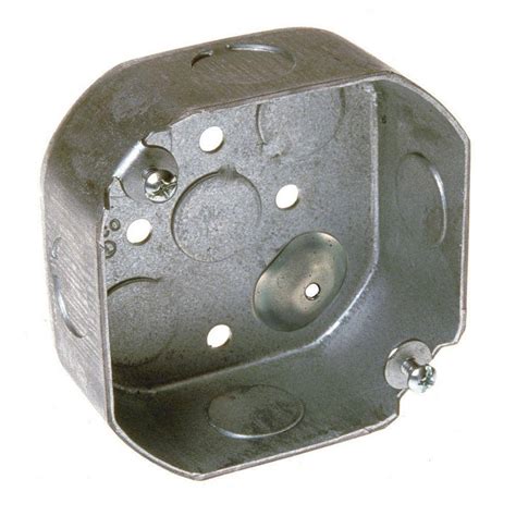 4 in drawn octagon electrical box|octagon box to electrical receptacle.